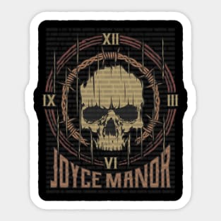 Joyce Manor Vintage Skull Sticker